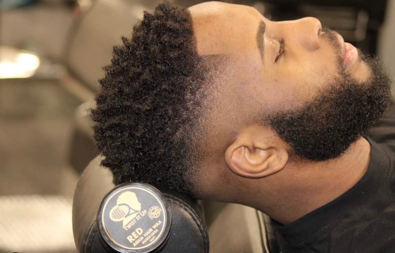 Twist it Up Comb Gel (Unity Black) - Alternative to Hair Sponges, Creates Curls and Twists for Black Men, Tennis Racket Design - Image 5